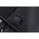 ARCTIC HUNTER τσάντα πλάτης B00208 με θήκη laptop 15.6", λουκέτο TSA, 24L, γκρι - Image 8