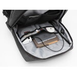 ARCTIC HUNTER τσάντα πλάτης B00218 με θήκη laptop 15.6", USB, 24L, μαύρη - Image 6