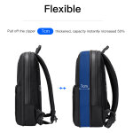 ARCTIC HUNTER τσάντα πλάτης B00410 με θήκη laptop 15.6", πτυσσόμενη, 21L, μαύρη - Image 2