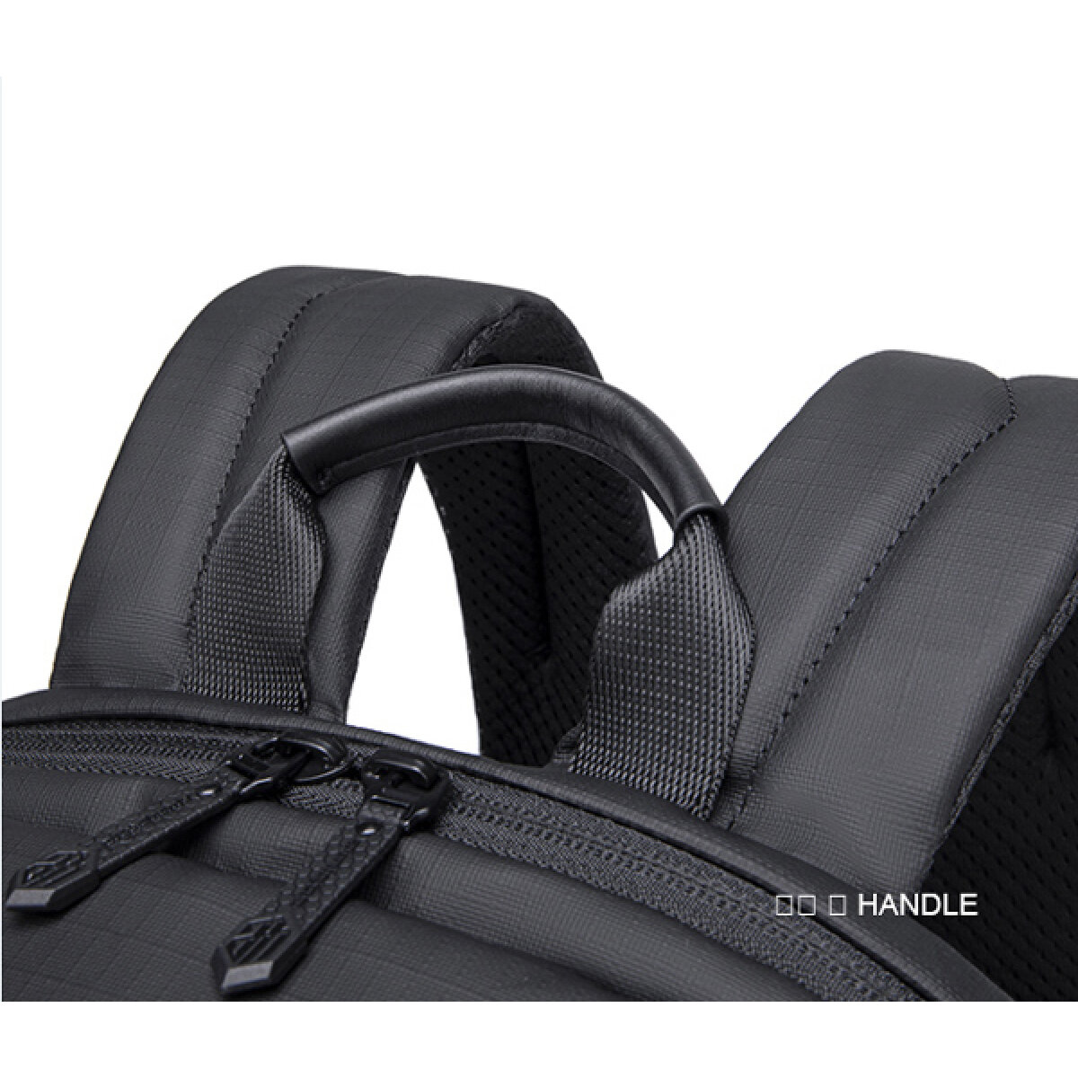 ARCTIC HUNTER τσάντα πλάτης B00536 με θήκη laptop 15.6", 21L, μαύρη - Image 5