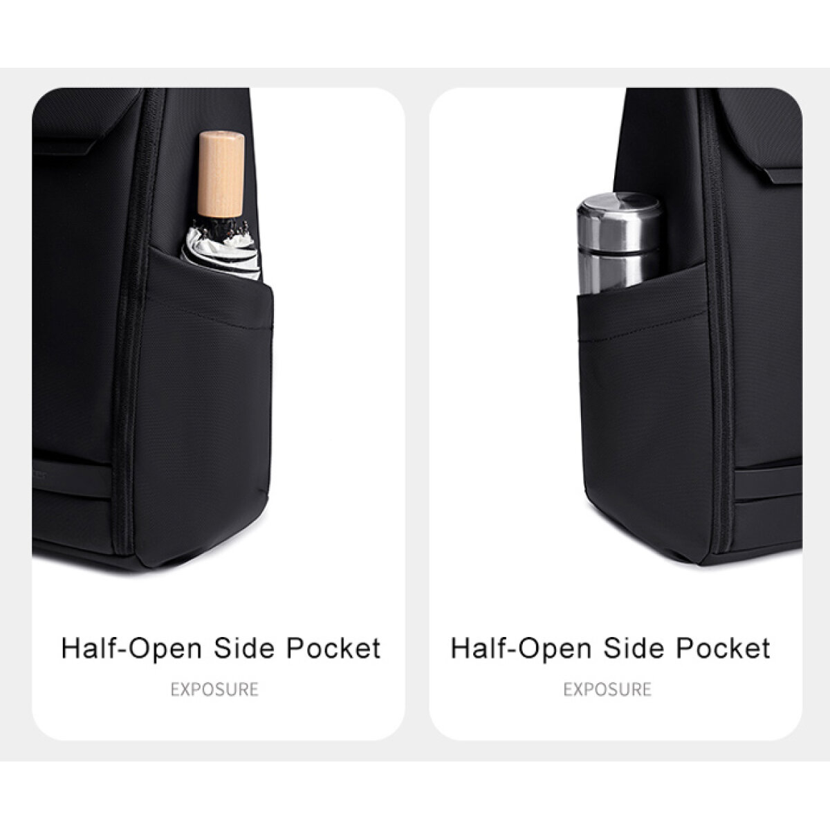 ARCTIC HUNTER τσάντα πλάτης B00559 με θήκη laptop 15.6", 21L, γκρι - Image 6