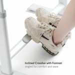 BRATECK σετ παιδικό γραφείο και καρέκλα B301, ρυθμιζόμενο, γκρι - Image 5