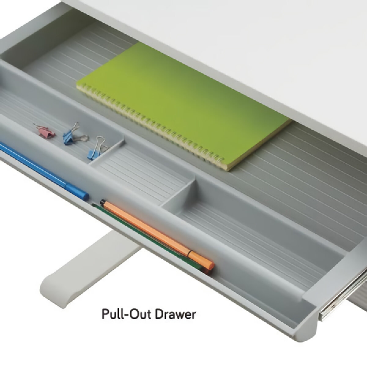 B301-6 BRATECK σετ παιδικό γραφείο και καρέκλα B301, ρυθμιζόμενο, γκρι - Image 7