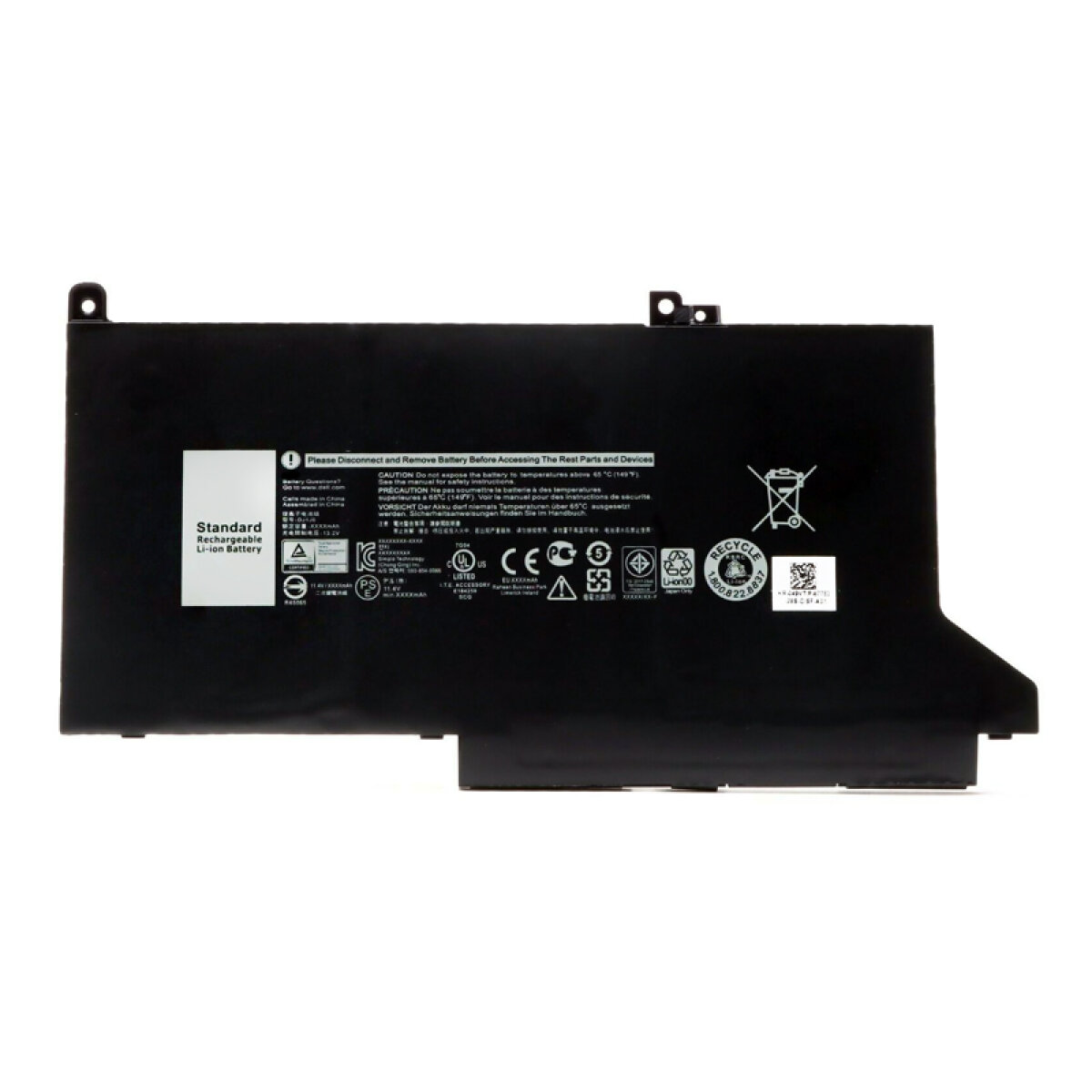 BAT-149 POWERTECH συμβατή μπαταρία για Dell 7480/7280/7380 - Image 1