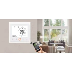 Smart θερμοστάτης πετρελαίου BHT-002-GBLWDB, dual band WiFi, χωνευτός, λευκός - Image 2
