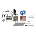 Smart θερμοστάτης πετρελαίου BHT-002-GBLWDB, dual band WiFi, χωνευτός, λευκός - Image 4
