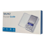 BRUNO μίνι ζυγαριά ακριβείας BRN-0076, έως 500g, ασημί - Image 4
