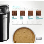 BRUNO μύλος άλεσης καφέ BRN-0094, 200W, inox-μαύρο - Image 7