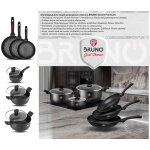 BRUNO τηγάνι Granit Premium BRN-0113 με αντικολλητική επίστρωση, 26cm - Image 2