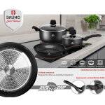 BRUNO τηγάνι Granit Premium BRN-0114 με αντικολλητική επίστρωση, 28cm - Image 5