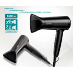 BRUNO σεσουάρ μαλλιών BRN-0153, 1600W, αναδιπλούμενη λαβή, μαύρο - Image 3