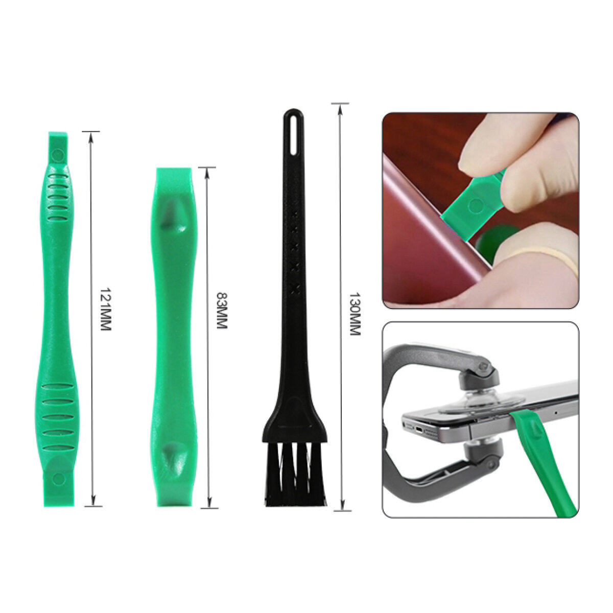 BST-117-3 BEST σετ εργαλείων επισκευής κινητών BST-117 σε κασετίνα, 126τμχ - Image 4