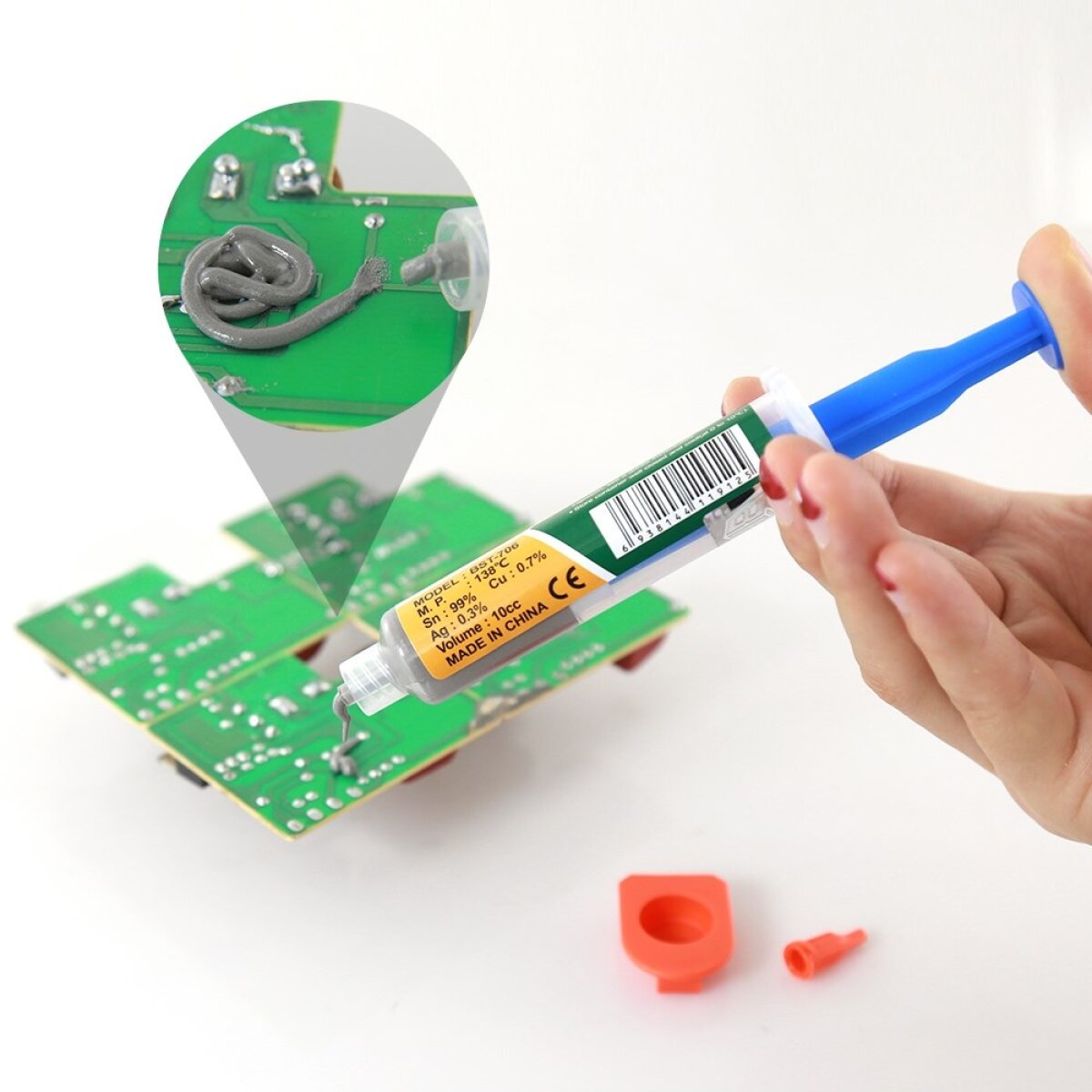 CREATOR: gd-jpeg v1.0 (using IJG JPEG v62), quality = 100 BEST Solder Paste BST-706, Lead-free, 10cc - Image 2