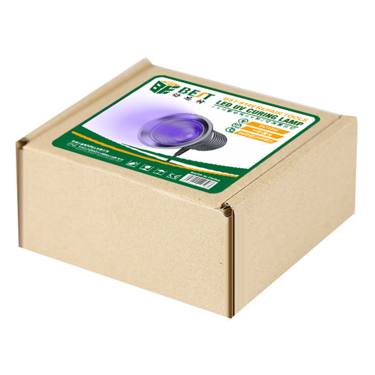 BEST Λάμπα φωτοπολυμερισμού LED UV BST-9146, 5V 10W, γκρι - Image 4