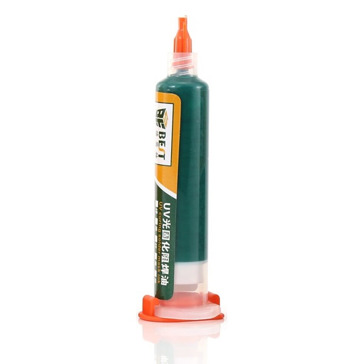 CREATOR: gd-jpeg v1.0 (using IJG JPEG v62), quality = 100 BEST PCB Repairing UV Solder mask ink BST-UVH900, 10cc, πράσινο - Image 1