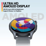 ZEBLAZE smartwatch Btalk 3 Pro, heart rate, 1.43" AMOLED, γκρι - Image 2