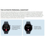 ZEBLAZE smartwatch Btalk 3 Pro, heart rate, 1.43" AMOLED, γκρι - Image 9