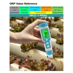 NOYAFA tester ποιότητας νερού C-600, TDS/EC/PH/SALT/S.G/ORP/0-60 °C - Image 4