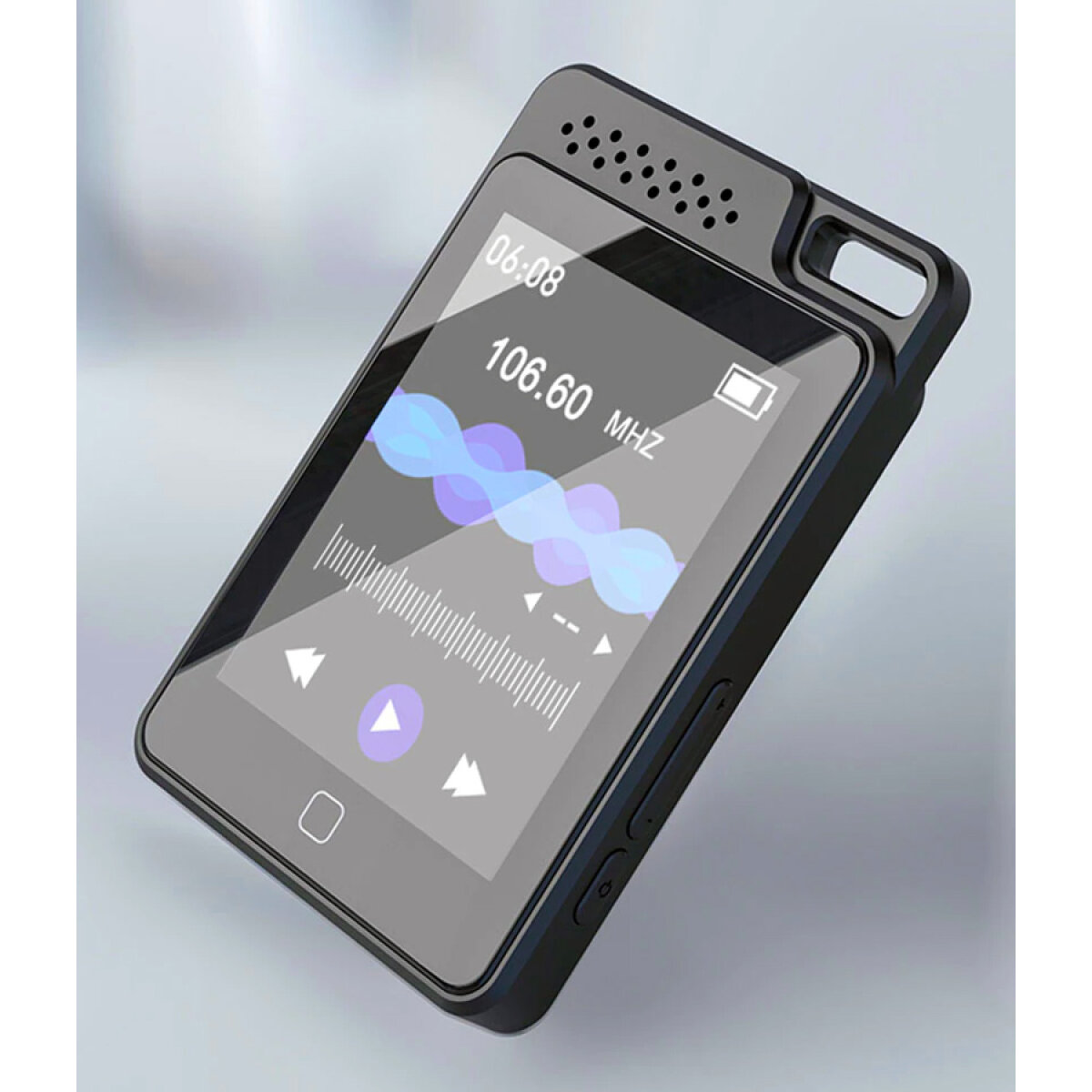 C1-32GB-1 RUIZU MP3 player C1 με οθόνη αφής 2.4", 32GB, ελληνικό μενού, μαύρο - Image 2
