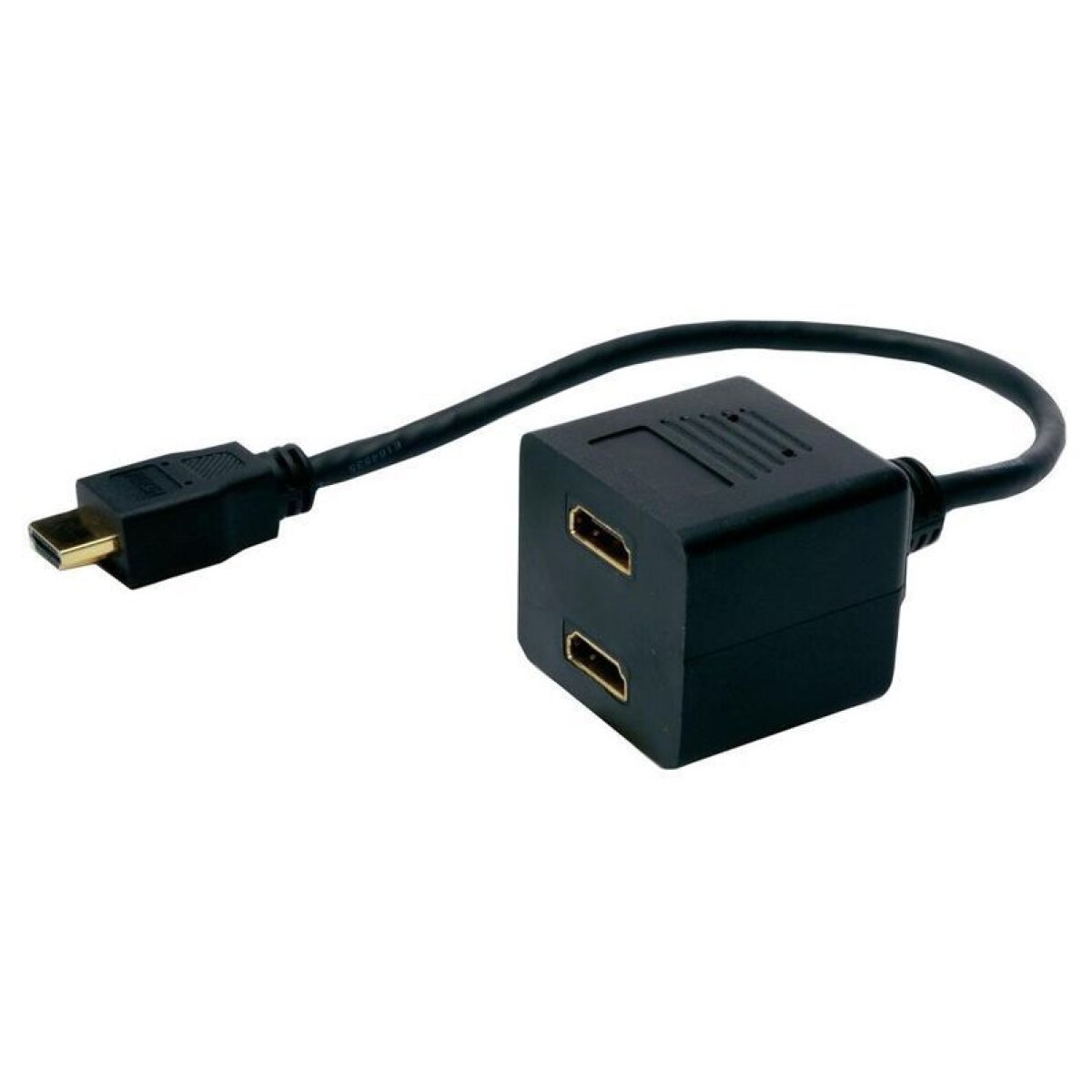 CAB-H053 POWERTECH HDMI splitter CAB-H053, 2 σε 1, μαύρο - Image 1