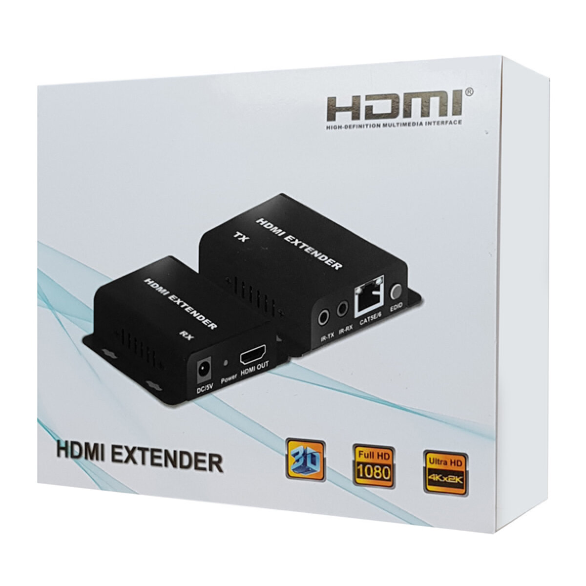 CAB-H114-3 POWERTECH HDMI video extender CAB-H114 μέσω καλωδίου RJ45, 1080p, 60m - Image 4