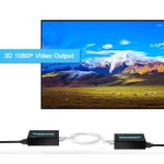 POWERTECH HDMI video extender CAB-H115 μέσω καλωδίου RJ45, 1080p, 60m - Image 3
