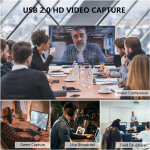 POWERTECH video capture CAB-H147, HDMI/USB σύνδεση, 4K/60Hz, μαύρο - Image 4