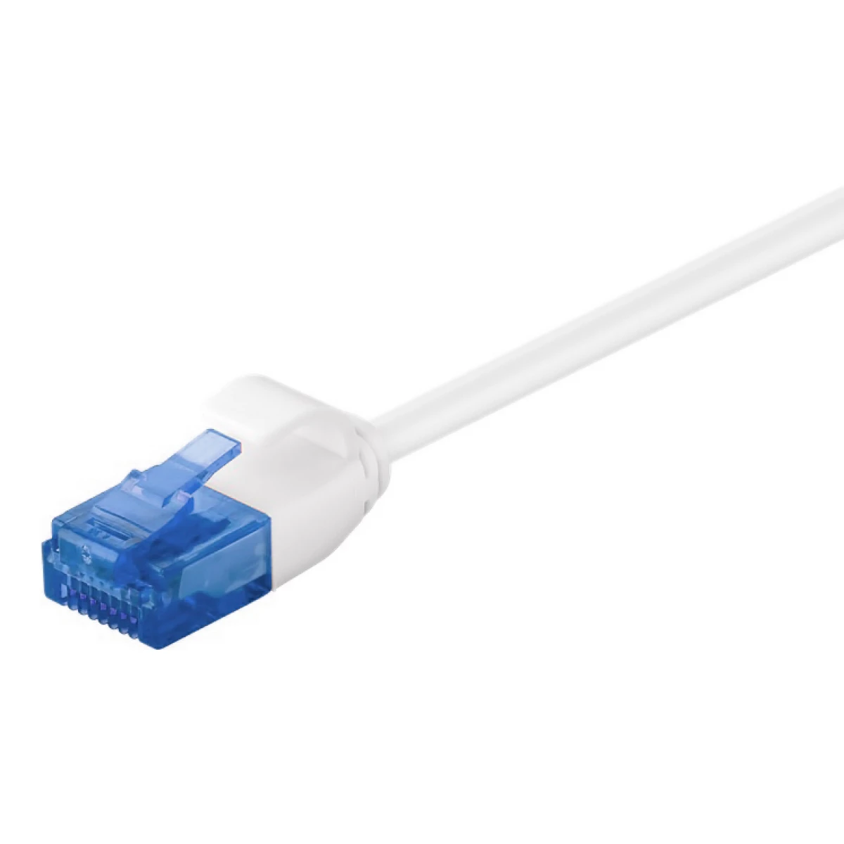 POWERTECH καλώδιο δικτύου CAB-N319, Cat 6 U/UTP, slim, copper, 2m, λευκό - Image 1