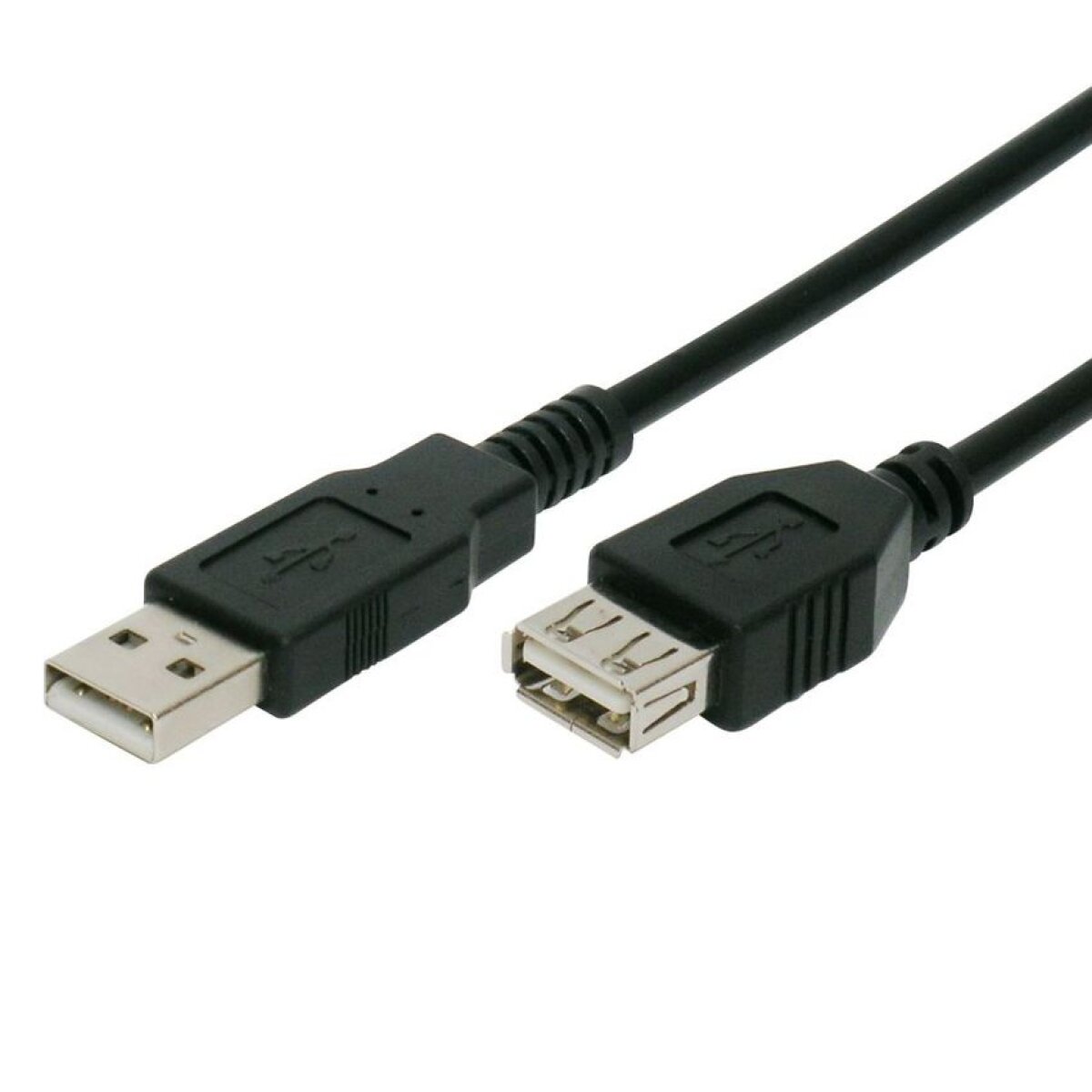 CAB-U013 POWERTECH καλώδιο προέκτασης USB CAB-U013, 480Mbps, 5m, μαύρο - Image 1