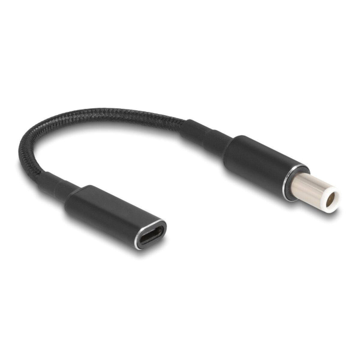 CAB-UC071 POWERTECH καλώδιο τροφοδοσίας CAB-UC071, USB-C σε Dell 7.4x5.0mm, μαύρο - Image 1
