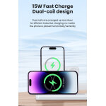 USAMS ασύρματος φορτιστής US-CD195 με φωτιστικό, 4 σε 1, 15W, λευκός - Image 9