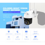 VSTARCAM smart IP κάμερα CS64, αδιάβροχη IP66, 3MP, WiFi, cloud/micro SD - Image 2