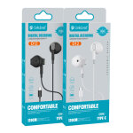 CELEBRAT earphones με μικρόφωνο D12, USB-C σύνδεση, Φ14.2mm, 1.2m, μαύρα - Image 4