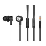 CELEBRAT earphones με μικρόφωνο D9, 3.5mm σύνδεση, Φ10mm, 1.2m, μαύρα - Image 2
