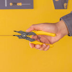 DELI ασφαλειοτσίμπιδο DL104506 με 4 κεφαλές, 150mm - Image 2