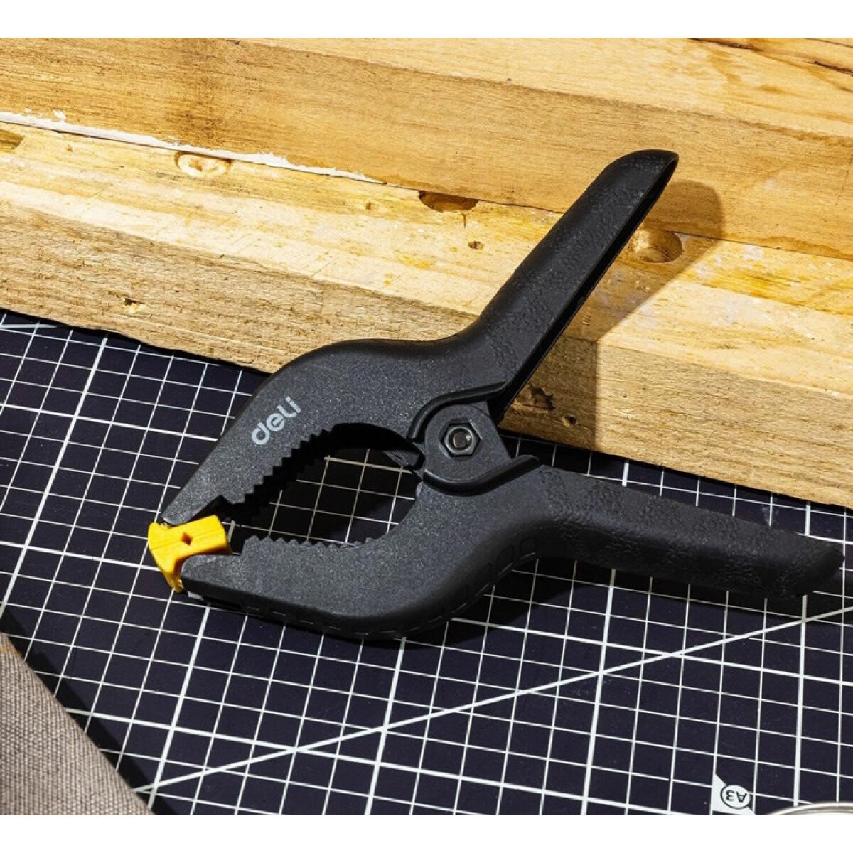 DELI σφιγκτήρας πολλαπλών χρήσεων DL110006, πλαστικός, 150mm - Image 2