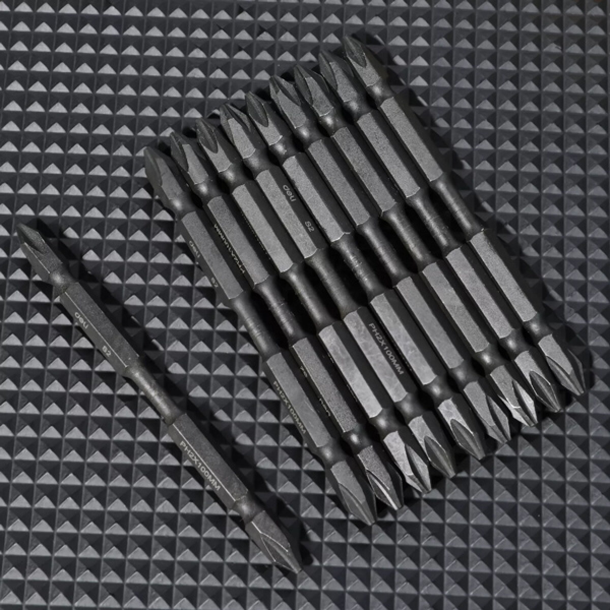 DELI μύτες κατσαβιδιού DL253202 για δράπανο, σταυρωτές, PH2x100mm, 10τμχ - Image 3