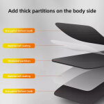 DELI εργαλειοθήκη μέσης DL430004 για δράπανο, 26x15cm, μαύρη - Image 4