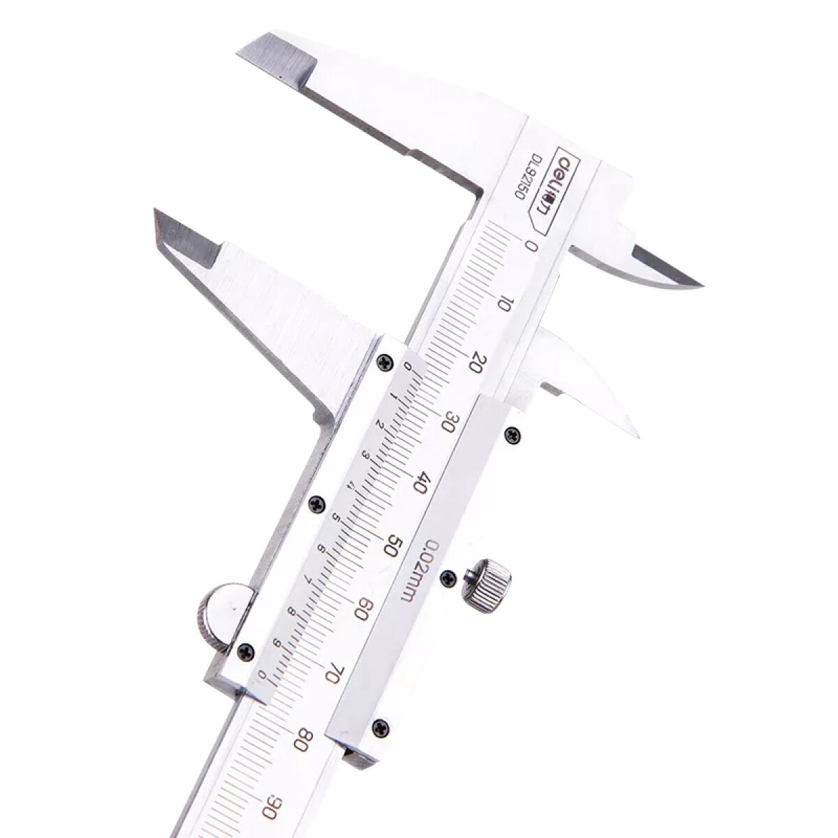 DELI παχύμετρο ακριβείας DL92150 με θήκη μεταφοράς, 150mm, ασημί - Image 2