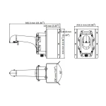 HIKVISION HIWATCH βάση κάμερας DS-1604ZJ-BOX-CORNER, μεταλλική, λευκή - Image 2