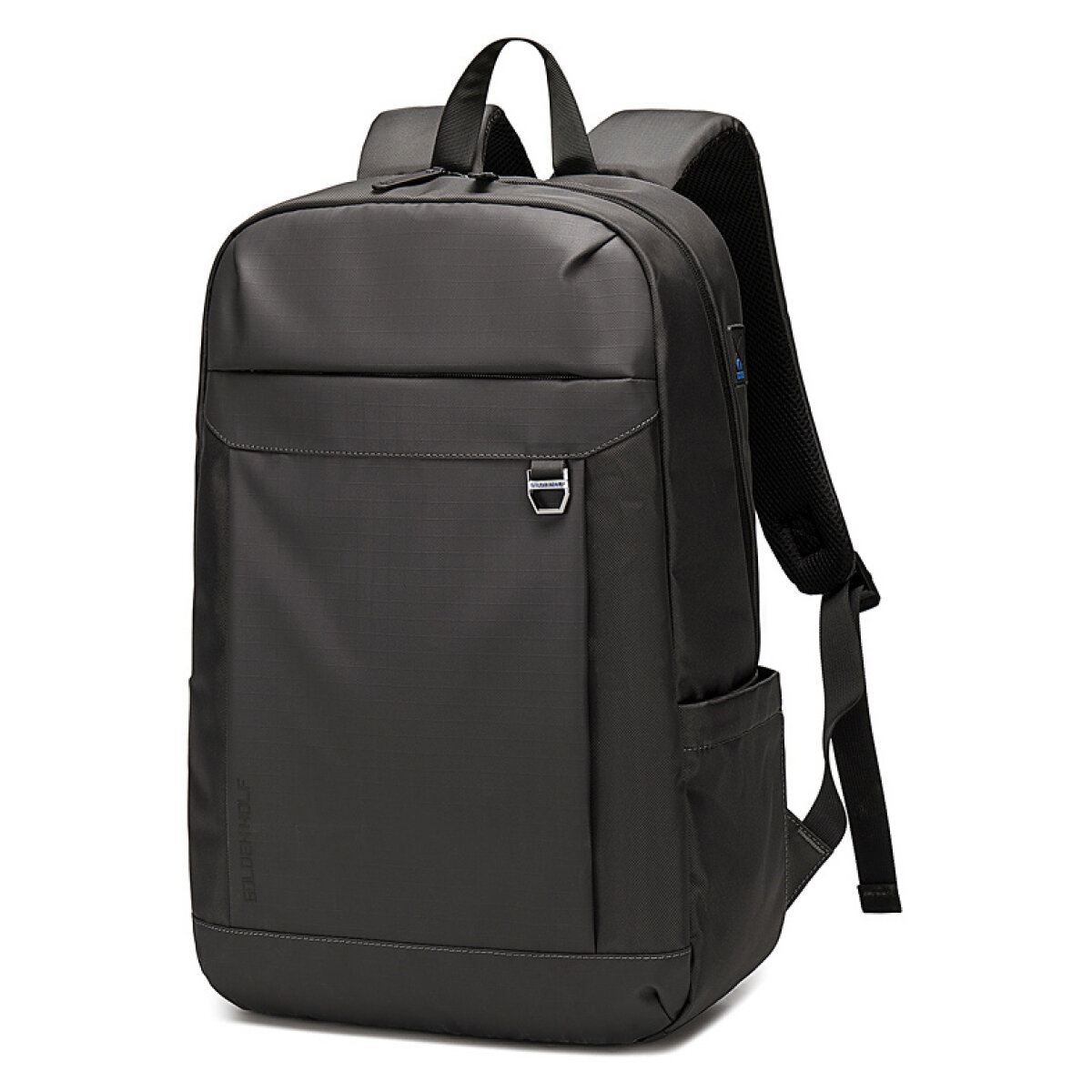 GB00400-BK GOLDEN WOLF τσάντα πλάτης GB00400-BK, με θήκη laptop 15.6", μαύρη - Image 1