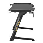 BRATECK gaming γραφείο Glory GMD04-1S, 1200x600mm, RGB, μαύρο - Image 4