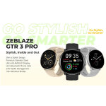 ZEBLAZE smartwatch GTR 3 Pro, heart rate, 1.43" AMOLED, IP68, μαύρο - Image 2