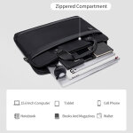 ARCTIC HUNTER τσάντα ώμου GW00022 για laptop 15.6", 8L, μαύρη - Image 2