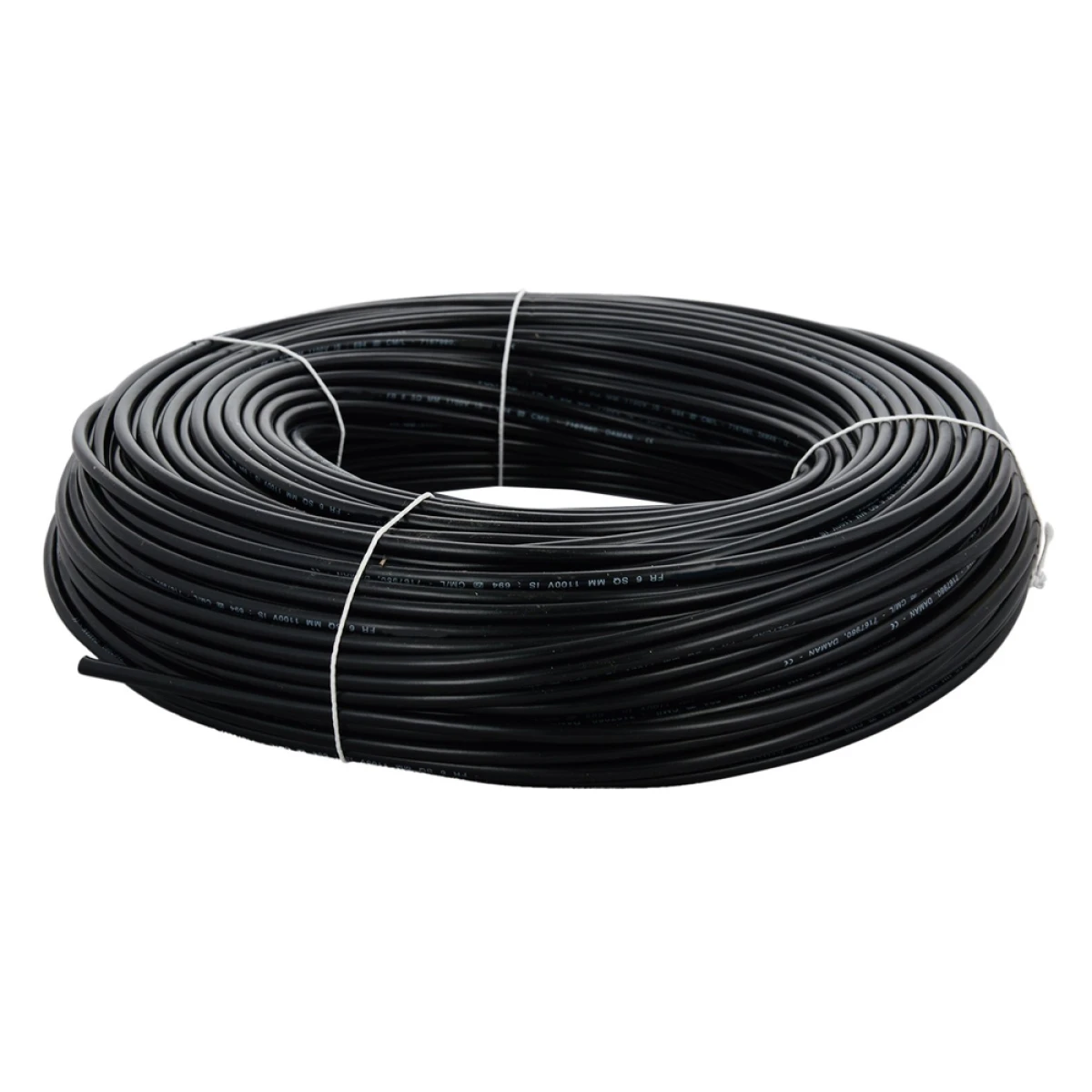 CABLEL καλώδιο H07V-U 2.5mm², 450/750V, 100m, μαύρο - Image 1