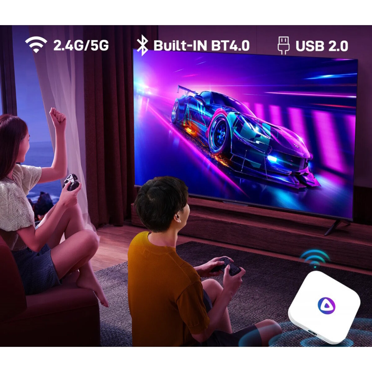 H96 MAX TV Box Μ1, 8K, RK3528, 4/64GB, WiFi, Bluetooth, Android 13 - Image 4