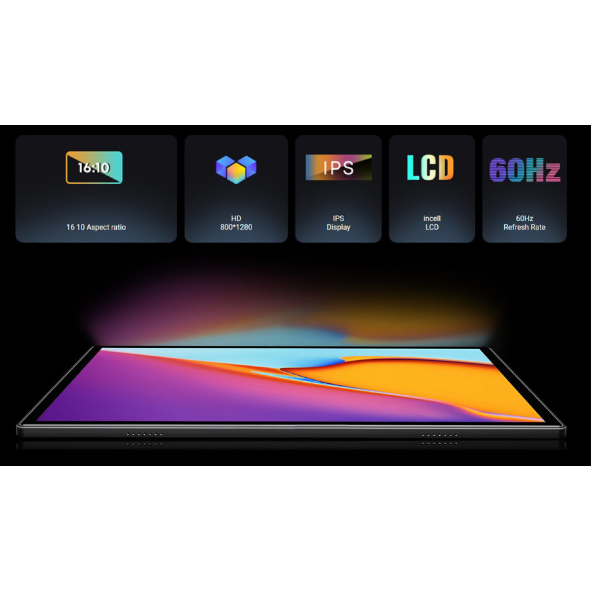 HI10-XPRO-3 CHUWI tablet Hi10 XPro, 10.1" HD, 4/128GB, 4G, 7000mAh, Android 13, γκρι - Image 2