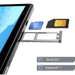 CHUWI tablet Hi10 XPro, 10.1" HD, 4/128GB, 4G, 7000mAh, Android 13, γκρι - Image 6