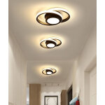POWERTECH LED φωτιστικό οροφής HLL-0085, 32W, 4000K, 27x21cm, μαύρο - Image 2