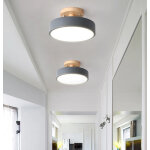 POWERTECH LED φωτιστικό οροφής HLL-0119, 12W, 4000K, Φ18x12cm, γκρι - Image 2